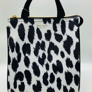NWT Kate Spade Animal Print Lunch Bag/Tote Bag